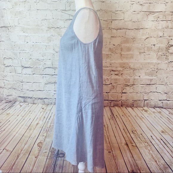 Theory Adlerdale SL Linen blend Tierra Wash Dress - Picture 6 of 11